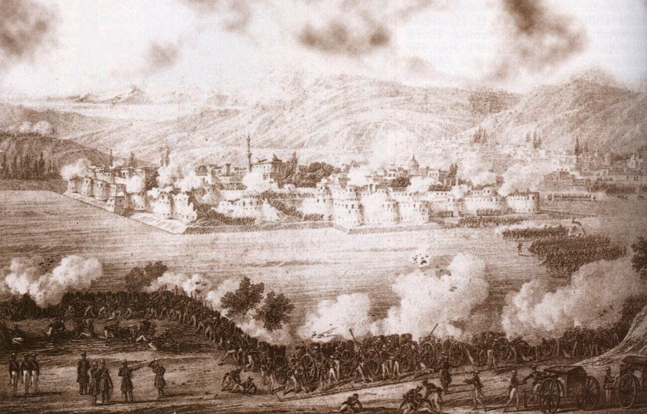 Взятие Эривани 1827 г. Художник К.П. Беггров.